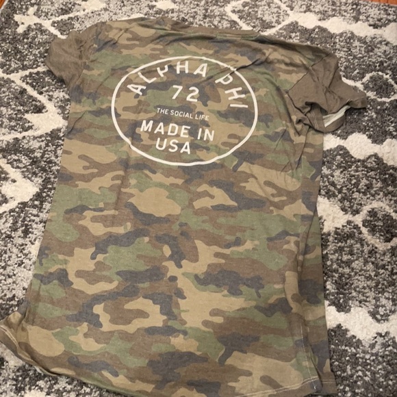 Alpha phi camo tshirt - Picture 3 of 3